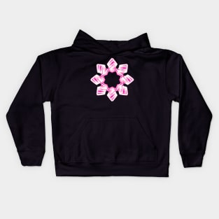 Pink Star Kids Hoodie